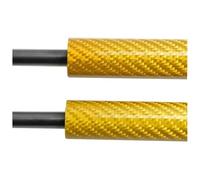Ressorts Prop Rod Pour N&issan Pour Patrol Y62 Avec Hayon Électrique 2010-2023 Pour Armada Pour Royale Tiges Support Levage Amortisseurs Vérins Gaz(Yellow Carbon Fiber)