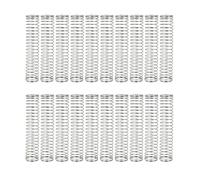 Ressorts Ressort de Compression Ressorts 20 pièces de compression bobine en acier inoxydable, diamètre du fil 0,6 mm, convient for la maison, les machines, l'industrie, × 4 45(0.6x4x12mm)