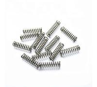 Ressorts Ressorts métalliques, 10 pièces, diamètre du fil: 0,8mm, ressort de rappel en acier inoxydable 304, diamètre extérieur: 8mm à 16mm, ressort de compression, longueur: 10mm à 50mm.(0.8*12*10)