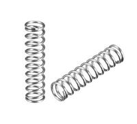 Ressorts Ressorts métalliques (10 pièces): largeur de 1,2mm, diamètre extérieur de 8mm/10mm/12mm/20mm, longueur libre de 25mm/40mm/50mm; ressorts de compression hélicoïdaux en acier (10 pièces)(1.2mm*