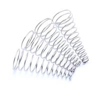 Ressorts Ressorts métalliques, 10 pièces, ressort de rappel en acier inoxydable, ressort conique, tour conique(10pcs 0.4 * 7-11 * 12mm)