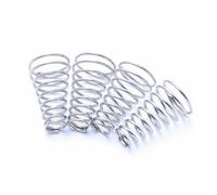 Ressorts Ressorts métalliques, 10 pièces, ressorts de pression coniques en acier inoxydable 304, WD 0,8 mm, ressorts de rappel coniques(10pcs 0.6 * 6-10 * 12mm)