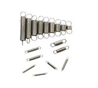 Ressorts Ressorts métalliques, 10 pièces, ressorts extensibles en acier inoxydable 304, double crochet, mini ressort de tension, diamètre du fil: 0,3mm, 0,4mm, 0,5mm, diamètre extérieur: 3mm, 4mm, 3mm