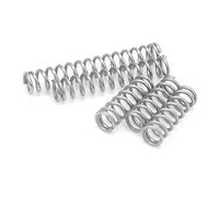 Ressorts Ressorts métalliques, 10 pièces, ressorts hélicoïdaux en acier inoxydable 304, diamètre du fil: 0,2mm, diamètre extérieur: 1,5 à 4mm, longueur: 5 à 50mm, mini ressort de rappel(15mm)