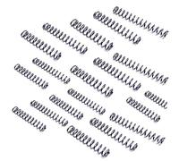 Ressorts Ressorts métalliques, 100 pièces, mini-ressorts de rappel en acier inoxydable 304, diamètre extérieur 4 mm, longueur 15 mm, largeur 0,3 mm