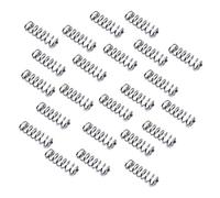 Ressorts Ressorts métalliques, 150 pièces, mini-ressorts de rappel en acier inoxydable 304, diamètre extérieur 4 mm, longueur 10 mm, largeur 0,3 mm