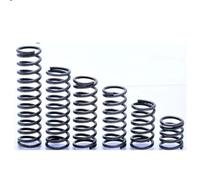Ressorts Ressorts métalliques, 2/5 pièces, ressort de compression cylindrique hélicoïdal, amortisseur de chocs, acier 65Mn, diamètre extérieur 2,0 mm, personnalisé, style: 23mm à 2,0mm(45mm (5PCS))