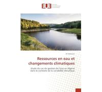 Ressources en eau et changements climatiques