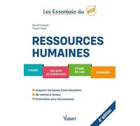 Ressources humaines: Cours - QCM - Exercices - Étude de cas - Corrigés