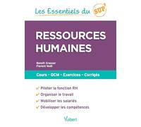 Ressources humaines: Cours - QCM - Exercices - Corrigés