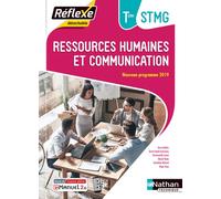 Ressources humaines et communication Term STMG (Pochette Réflexe) Livre + licence élève - 2020 Livre avec CD audio - Anne Delalix - Nathan Technique - Livre CD-ROM - Scolaire / Universitaire CD