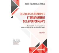 Ressources Humaines Et Management De La Performance - Quels Défis Et Perspectives Pour Le Contrôle De Gestion Sociale ?