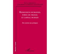 Ressources humaines, force de travail et capital humain