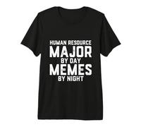 Ressources humaines Major by Day Memes Night Human Resource Jobs T-Shirt Haut de Gamme