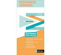 Ressources humaines - Mini-Précis - David Duchamp - Nathan - broché - Etude