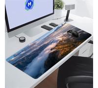 Ressources Naturelles Tapis de Souris XXL 800x300x2 mm Grand Tapis de Souris Gaming, Base en Caoutchouc antidérapante,Extended Clavier Mousepad pour Maison/Bureau/Gamer