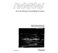 Ressources Recherches, n° 81/ 2e semestre 2024 - Collectif - Presses Universitaires Du Septen-Trion - broché - Revue