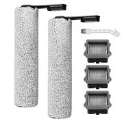 Resszo 5 Rouleau de Brosse de Rechange et Filtre HEPA pour Tineco Floor One S5 / S5 Pro, 2 Rouleaux de Brosse + 3 Filtres + 1 Brosse de Nettoyage, Accessoire pour Tineco Floor One S5 / S5 Pro