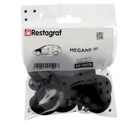 Restagraf - Kit de Fixations pour Aile Avant MEGANE III Toutes Versions sauf Cabriolet (11/2008 à 05/2016) - Réf. 601000B - Sachet de 24 Pièces