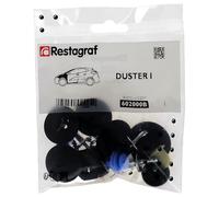 RESTAGRAF 602000B 20x Kit de clip de fixation carrosserie Aile & avant