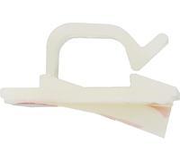 Restagraf - Agrafe Adhésive pour Fixation de Faisceaux Électriques - Pose Rapide - Compatible Véhicules Léger et Utilitaires - Réf. 981 - Sachet de 20