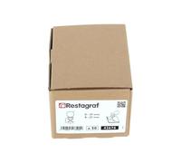 Restagraf - Agrafe Adhésive pour Fixation de Faisceaux Électriques - Pose Rapide pour Lanière Plastique - Compatible Véhicules Léger et Utilitaires - Réf. 42676 - Boîte de 50