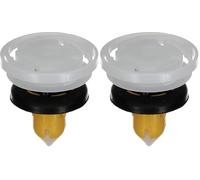 Restagraf - Agrafe de Fixation Carrosserie - Spécial Panneau pour Garniture de Porte - Compatible avec Fiat 500X, Tipo/EGEA, Jeep Renegade - Réf. 12911 - Sachet de 8 (Lot de 2)