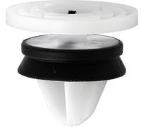 Restagraf Agrafe de Panneau Garniture Intérieure et Porte en Sachet pour Véhicules Renault/Peugeot/PSA/Nissan, 8.2mm Poinçon, Lot de 8, Blanc/Noir