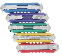 Restagraf - Assortiment de Fusibles Stéatite pour Automobile - Puissance 5 à 25 A - Réf. 6999 - Sachet de 10