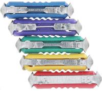 Restagraf - Assortiment de Fusible Stéatite - Protection Circuit Électrique de 5 à 25 A - Pour l'Automobile et l'Industrie - Réf. 226999 - Blister de 10