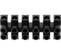 Restagraf - Barette de 12 Dominos Électriques de Connexion Rapide à Vis - Pour Fil Électrique de 1 à 2,5 mm² - Bornes de Raccordement Isolées - Sécurité et Fiable - Réf. 226750 - Blister de 2