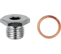 Restagraf - Bouchon de Vidange avec Joint - M12-1,5 x 11 mm - Compatible avec BMW, Land Rover (Certains Moteurs) - Réf. 221487