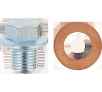 Restagraf - Bouchon de Vidange avec Joint - M14-1,5 x 14 mm - Compatible avec Alfa Romeo, Chrysler, Fiat, Isuzu, Lancia, Opel/Vauxhall (Certains Moteurs) - Réf. 221484