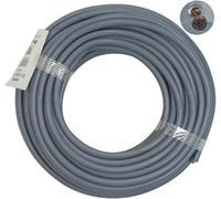 Restagraf - Câble Multiconducteurs Électrique Gris de 25 m - Section de 2 x 1,5 mm² - Idéal Faisceaux Électriques, Réparations ou Montages - Application Automobile ou Industrielle - Réf. 16263