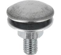 Restagraf - Cache à Visser pour Trou Fileté de Diamètre 5 à 10 mm - Bouchon de Finition - Acier Inoxydable Z11Cn18.8 - Protection pour Carrosserie, Habitacle - Réf. 997 - Sachet de 4