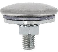 Restagraf - Cache à Visser pour Trou Fileté de Diamètre 5 à 16 mm - Bouchon de Finition - Acier Inoxydable Z11Cn18.8 - Protection pour Carrosserie, Habitacle - Réf. 220998 - Blister de 1