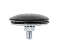 Restagraf - Cache à Visser pour Trou Fileté de Diamètre 5 à 22 mm - Bouchon de Finition - Acier - Protection pour Carrosserie, Habitacle - Réf. 964 - Sachet de 3