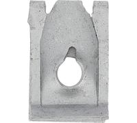 Restagraf - Clip-Écrou à Pincer pour Tôle Non Taraudée - Spécial Aile Avant et Carénage Sous Moteur - Vis 6,35 mm - Fixation sans Perçage - Idéal Carrosserie et Éléments Mécaniques - Réf. 228110