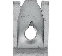 Restagraf - Clip-Écrou à Pincer pour Tôle Non Taraudée - Spécial Aile Avant et Carénage Sous Moteur - Vis 6,35 mm - Fixation sans Perçage - Idéal Carrosserie et Éléments Mécaniques - Réf. 1374