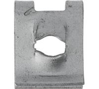 Restagraf - Clip-Écrou à Pincer pour Tôle Non Taraudée - Spécial Bouclier, Carter d'Aile et Pare-Boue - Vis 4,8 mm - Fixation sans Perçage - Idéal Carrosserie et Éléments Mécaniques - Réf. 12139
