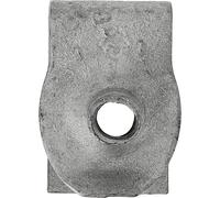 Restagraf - Clip-Écrou à Pincer pour Tôle Non Taraudée - Spécial Bouclier - Vis 4,2 mm - Fixation sans Perçage - Idéal Carrosserie et Éléments Mécaniques - Réf. 12947