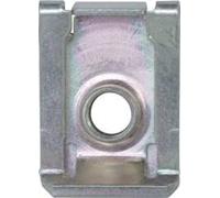 Restagraf - Clip-Écrou à Pincer pour Tôle Non Taraudée - Vis M5-0.80 - Fixation sans Perçage - Idéal Carrosserie et Éléments Mécaniques - Réf. 42634