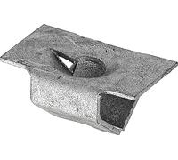 Restagraf - Clip-Écrou à Pressionner pour Tôle - Pose Rapide sans Perçage Spécial Garniture de Porte - Pour Vis Diamètre 4,2 mm - Fixation Carrosserie et Habillage Intérieur - Réf. 10870