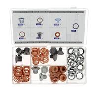 Restagraf - Coffret de Bouchons et Joints de Vidange Constructeur Compatible avec Citroën-Peugeot - Assortiment Atelier - Idéal Interventions Courantes - Réf. 70143 - Coffret de 126 pcs