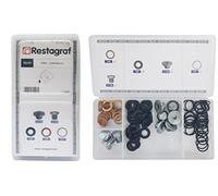 Restagraf - Coffret de Bouchons et Joints de Vidange Constructeur Compatible avec Opel - Assortiment Atelier - Idéal Interventions Courantes - Réf. 70147 - Coffret de 100 pcs