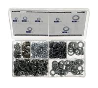 Restagraf - Coffret de Rondelles Éventail Diamètre 4 à 12 mm - Série AZ - NFE 27-624 - Assortiment Compartimenté - Rangement Atelier - Réf. 70122 - Coffret de 735 pcs
