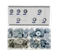 Restagraf - Coffret de Rondelles Plates Diamètre 4 à 12 mm - Assortiment Compartimenté - Rangement Atelier - Réf. 70119 - Coffret de 290 pcs