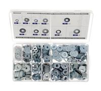 Restagraf - Coffret de Rondelles Plates Diamètre 4 à 8 mm - Assortiment Compartimenté - Rangement Atelier - Réf. 70117 - Coffret de 695 pcs