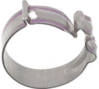Restagraf - Collier Clip Métallique à Pincer - Collier de Serrage Rapide pour Tuyaux ou Durites - Inox X5Cr Ni18/10 - Diamètre 19 mm - Réf. 7580 - Sachet de 10