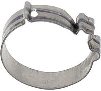 Restagraf - Collier Clip Métallique à Pincer - Collier de Serrage Rapide pour Tuyaux ou Durites - Inox X5Cr Ni18/10 - Diamètre 22 mm - Réf. 7583 - Sachet de 10